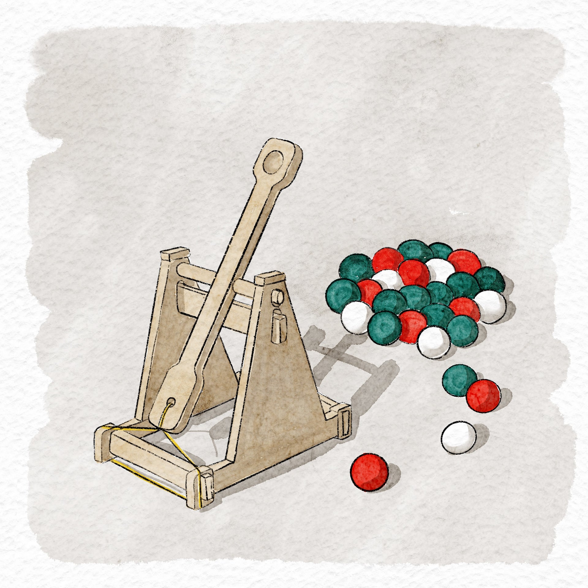 Wichtel-Katapult – Lustiges Zubehör für freche Wichtelstreiche - wichtelfreund