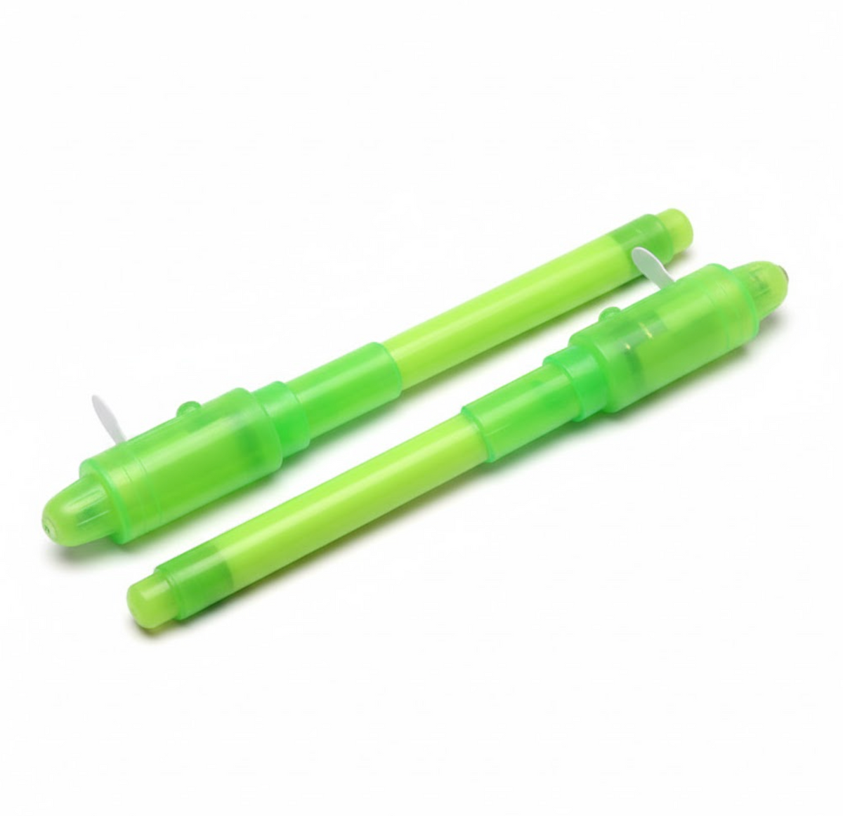 UV Leuchtstift - 2er Pack - Ideal für geheime Wichtelspuren und Botschaften - wichtelfreund