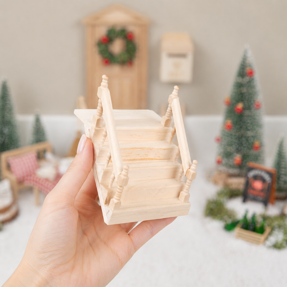 Wichtel Holztreppe - wichtelfreund