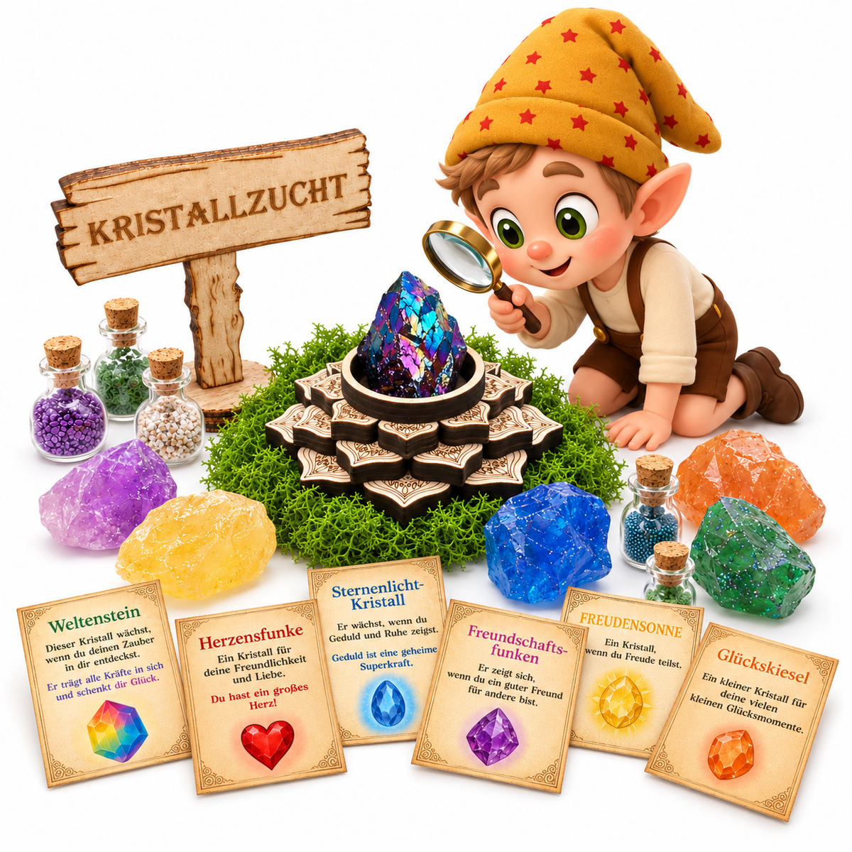 Wichtel Kristallzucht - wichtelfreund