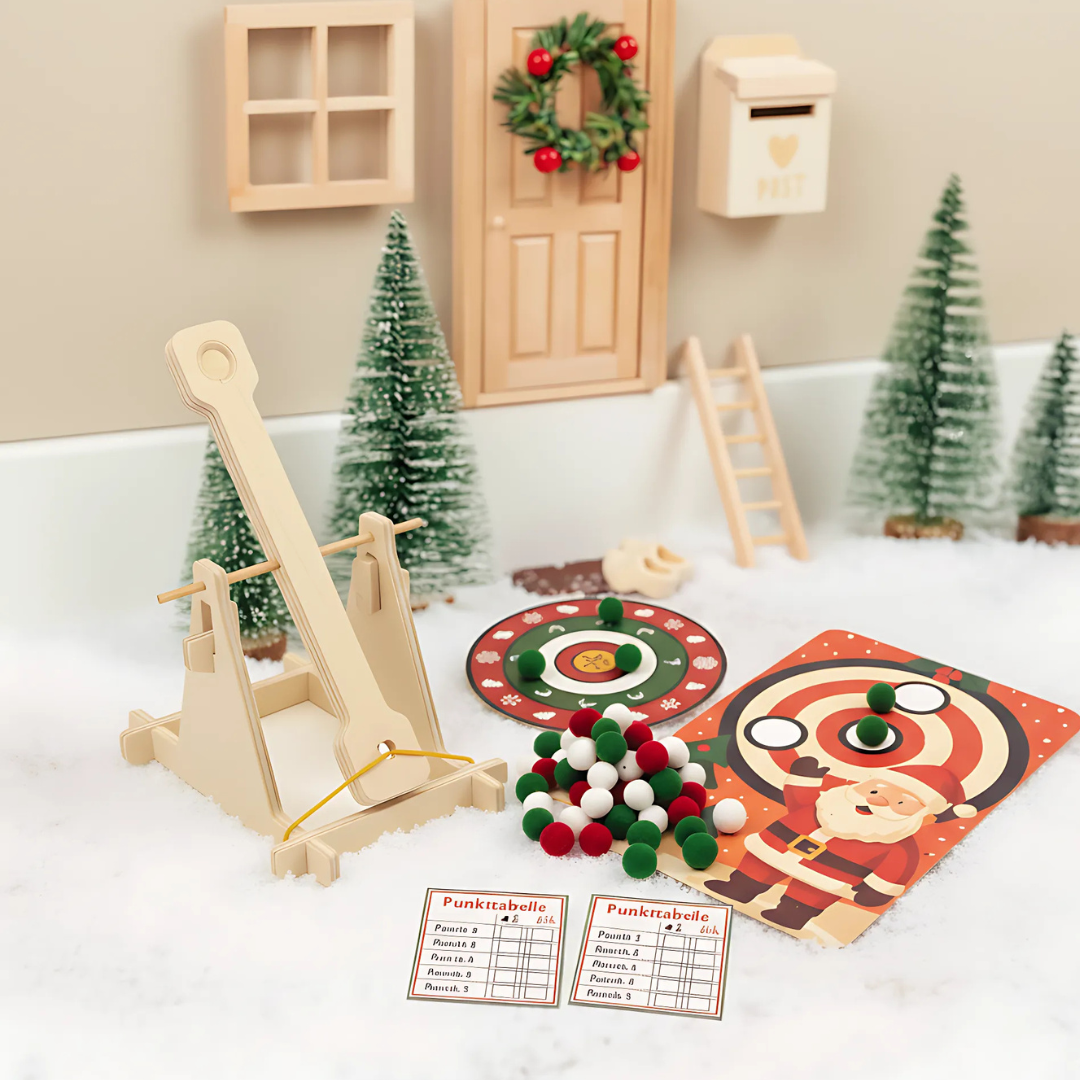 Wichtel-Katapult – Lustiges Zubehör für freche Wichtelstreiche