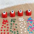Load image into Gallery viewer, Miniatur Stanzlocher mit Weihnachtsmotiven - wichtelfreund