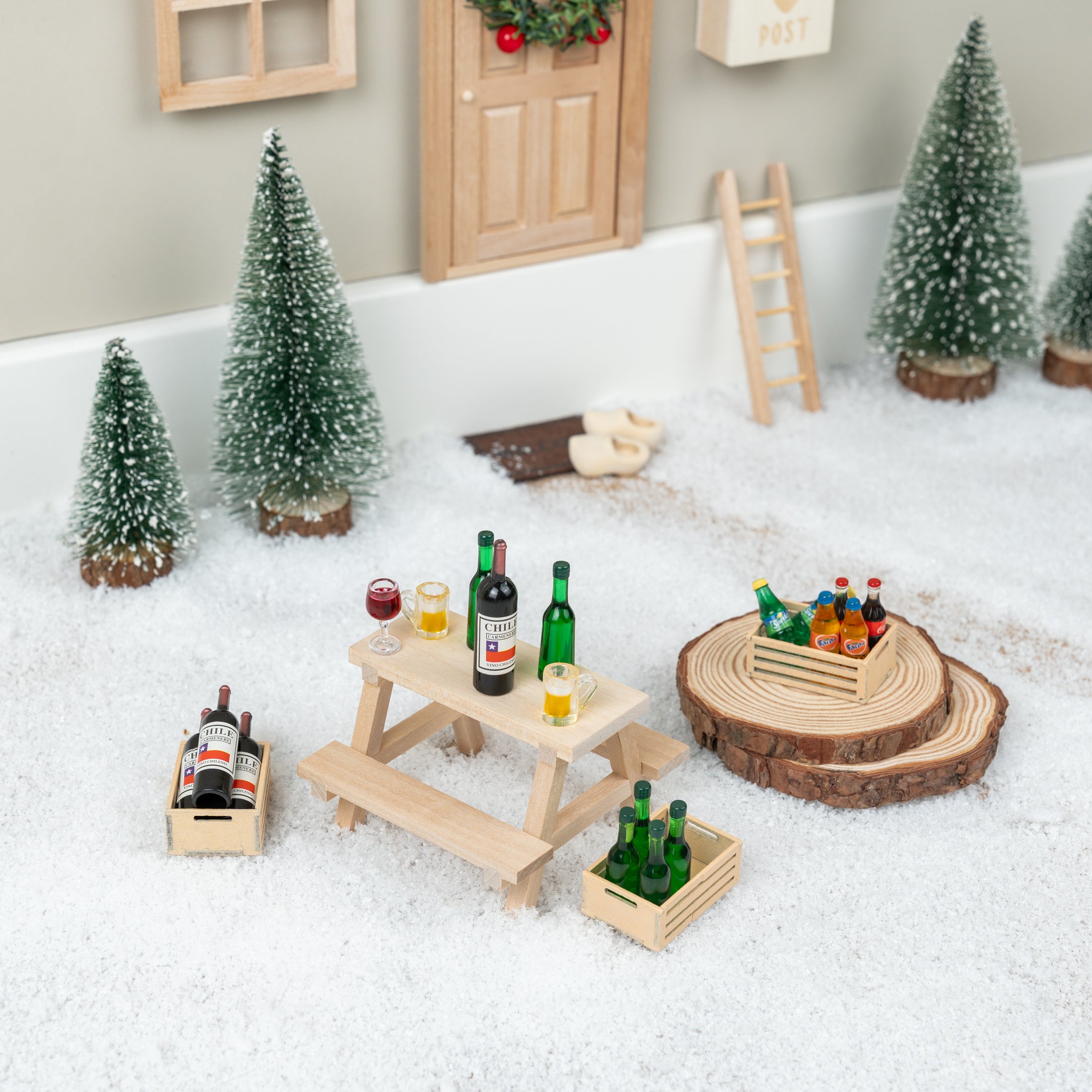 Wichtel Getränke Variation - Wein + Bier + Softgetränke  inkl. Kisten - wichtelfreund