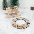 Load image into Gallery viewer, Wichtel Holz Spielzeug: Eisenbahn & Schaukelpferd - wichtelfreund Wichtel Zubehör