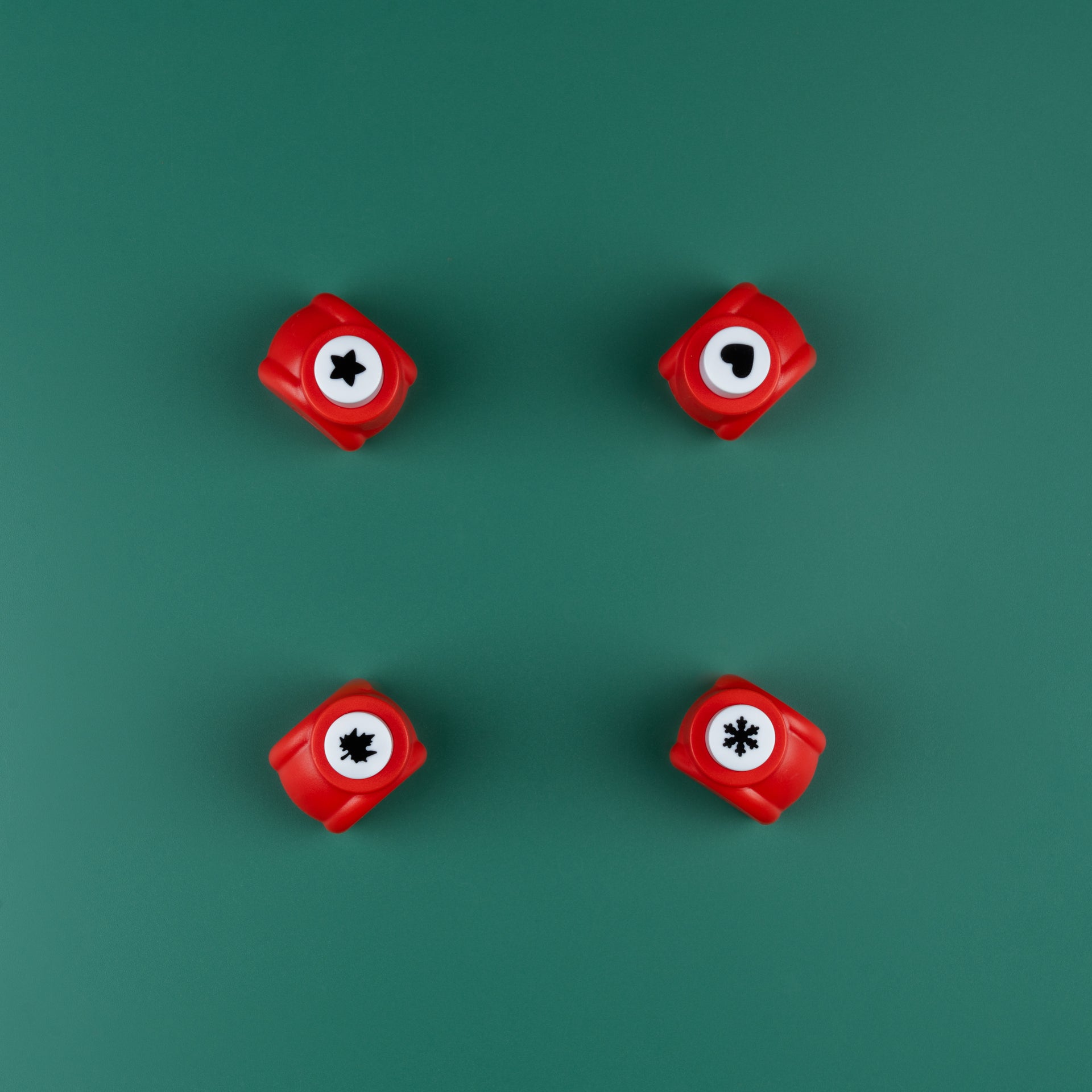 Miniatur Stanzlocher mit Weihnachtsmotiven - wichtelfreund