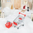 Bild in Galerie-Betrachter laden, Kleine Markt-Begleiter - Einkaufswagen + Einkaufskorb - wichtelfreund