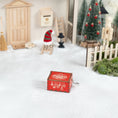 Load image into Gallery viewer, Weihnachtliche Holzspieluhr mit Handkurbel - wichtelfreund