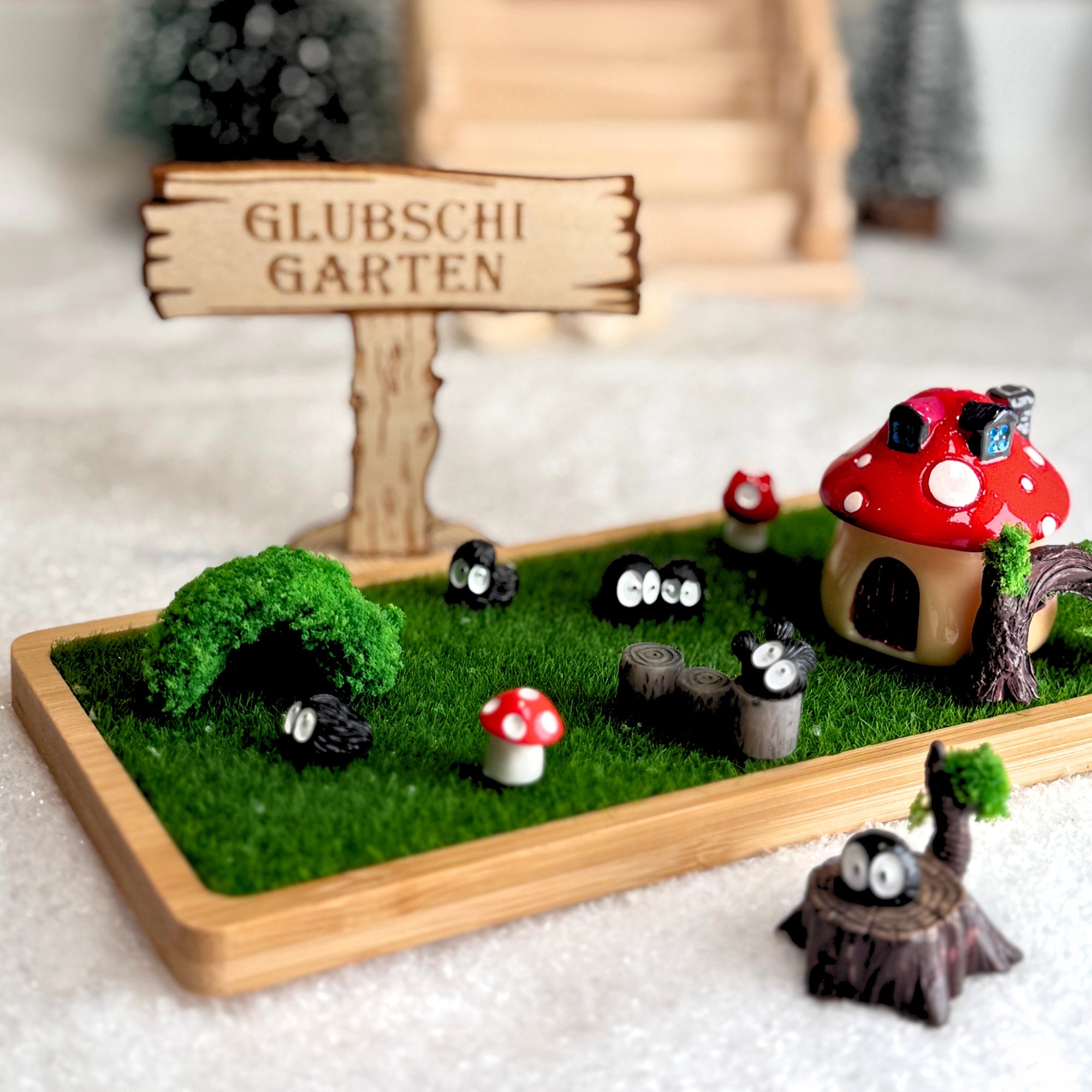 Glubschi Garten – freche Miniaturen für deine Wichteltür