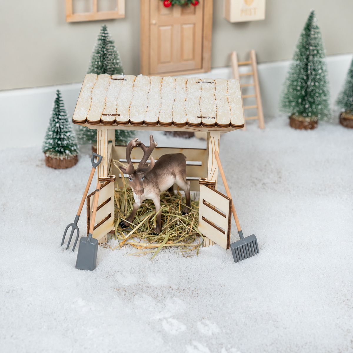 Wichtel's Best Friend - Reindeer Stable incl. Stable Bedding