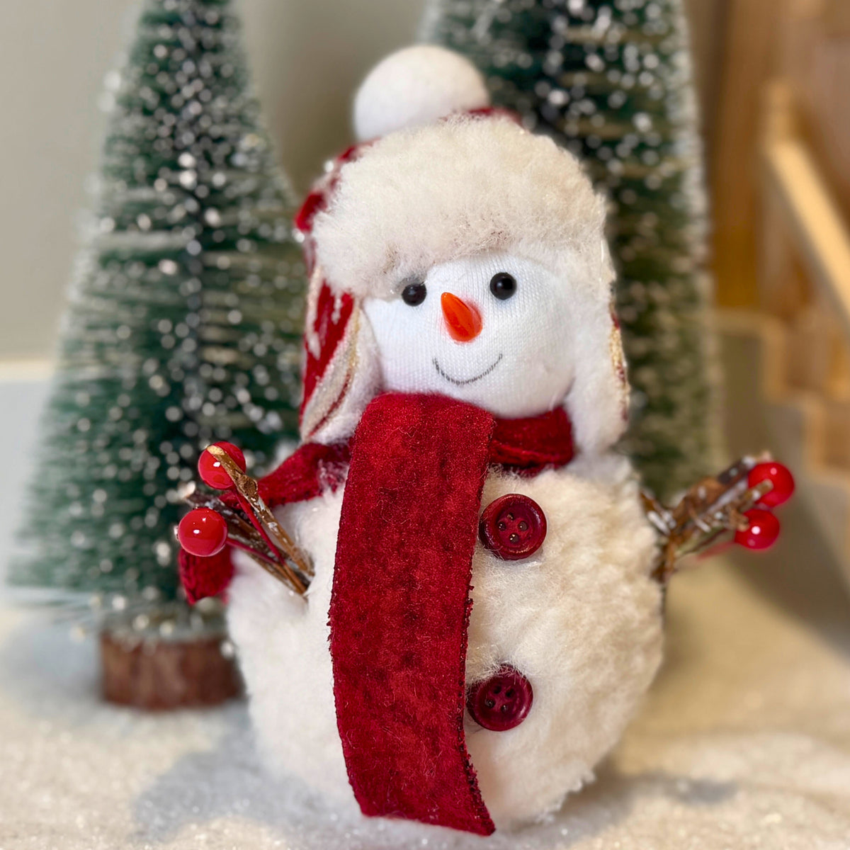 Schneemann für Wichteltür | Wichtelfreund