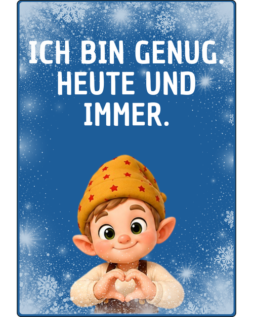 Wichtel-Affirmationskarten kostenlos zum Ausdrucken — Mut & Selbstliebe für Kinder