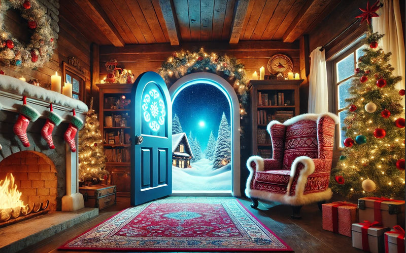 Wichtelhaus-Hintergründe zum Ausdrucken — 6 magische Kulissen für dein Wichtelhaus