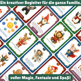 Bild in Galerie-Betrachter laden, 4 Kinder Kartenspiele in einer Box – Spiel & Spaß für die ganze Familie
