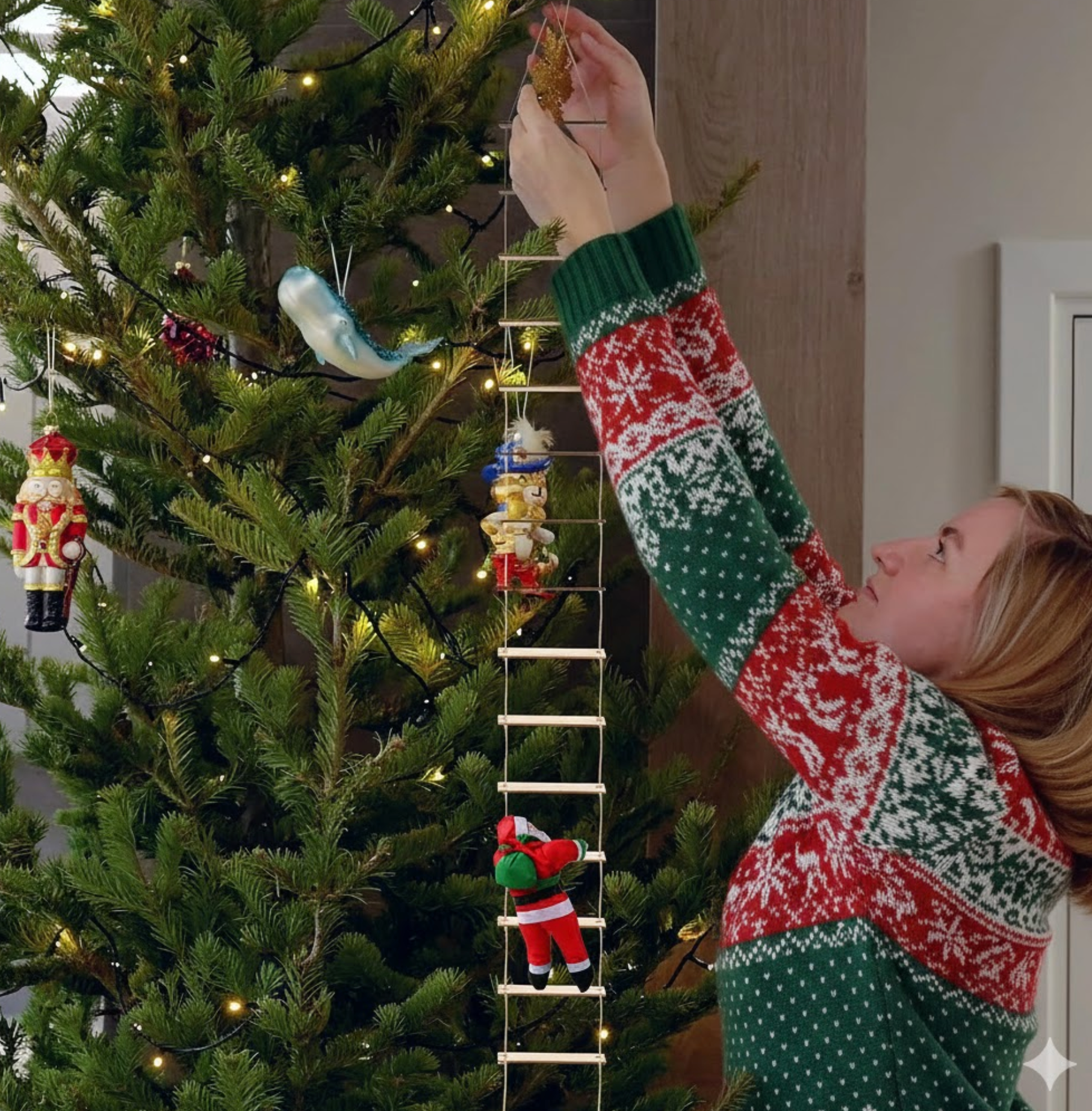 XXL Strickleiter -  Wichtels Weg zu neuen Höhen 100cm