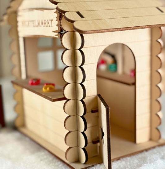 Wichtel Weihnachtsmarkt Bastelset | Wichtelfreund
