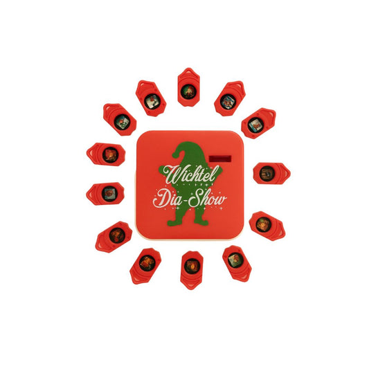 Wichtel Mini Dia Projektor mit 12 DIAS - Wichtel Abenteuer - wichtelfreund