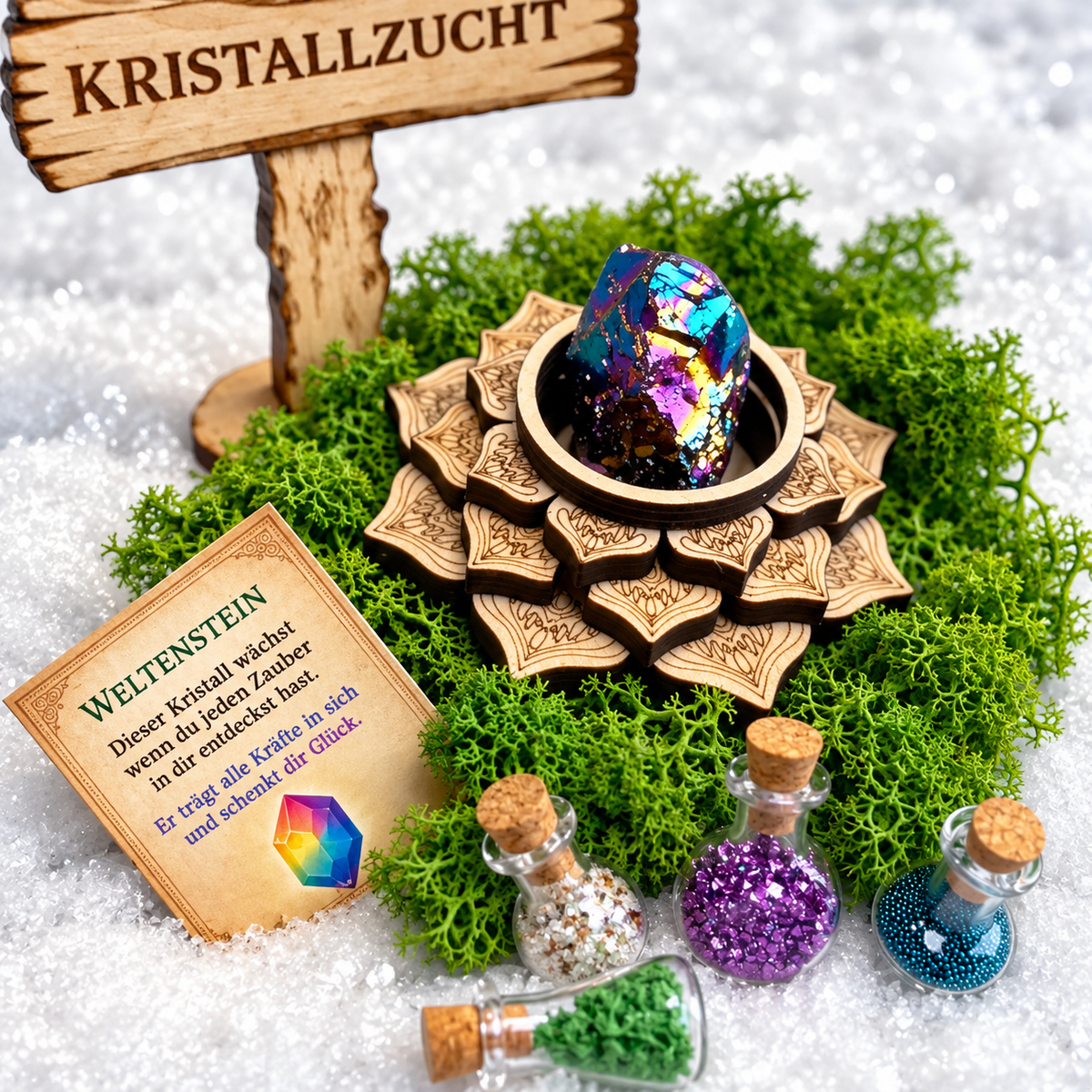 Wichtel Kristallzucht - wichtelfreund