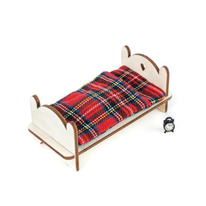 Wichtel Sleep Set - Bed with Sleeping Bag &amp; Alarm Clock 