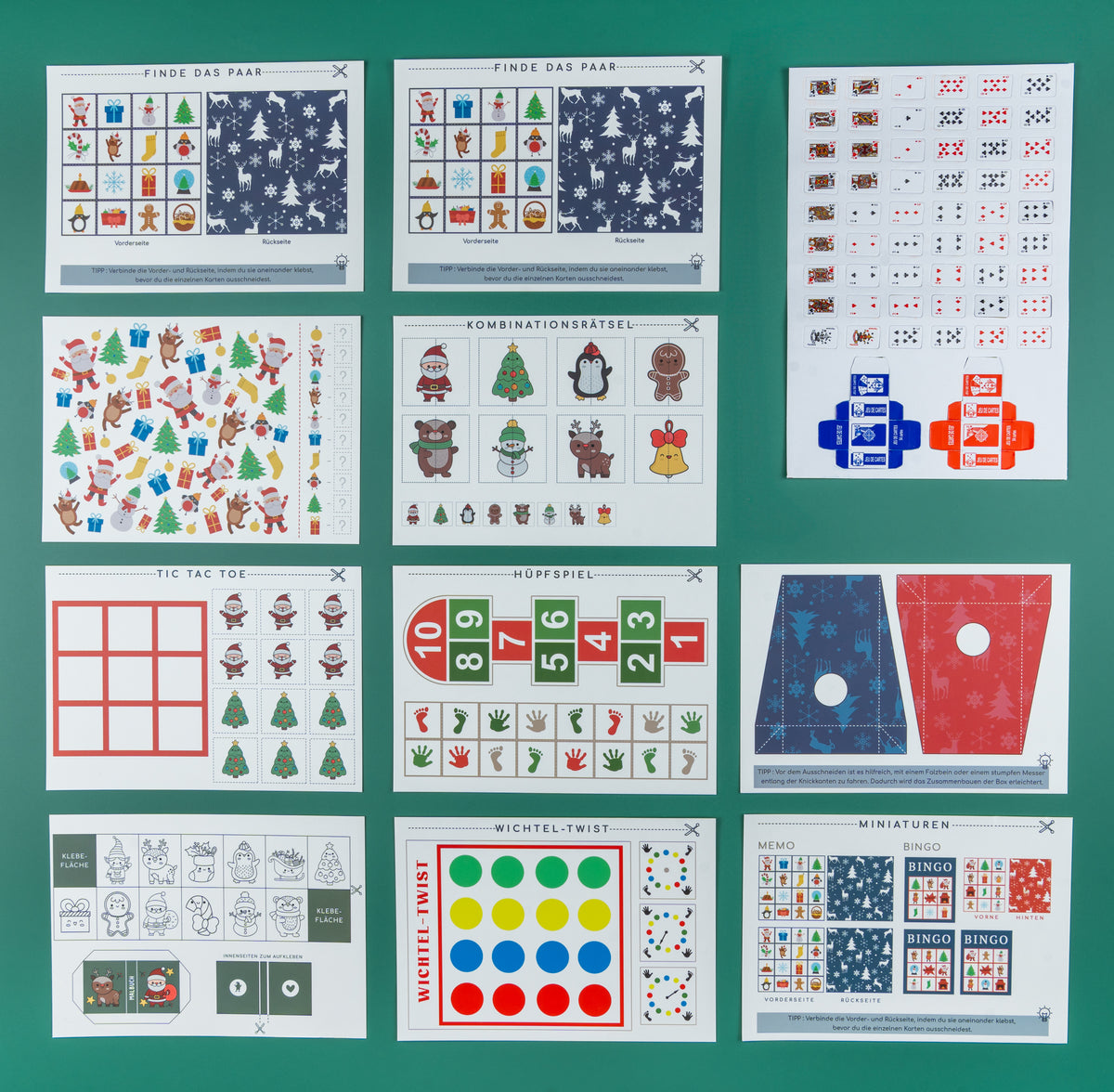 Wichtel Spielesammlung DIY-Kit | Wichtelfreund

