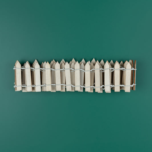 Holz-Zaun natur Wichteltür | Wichtelfreund
