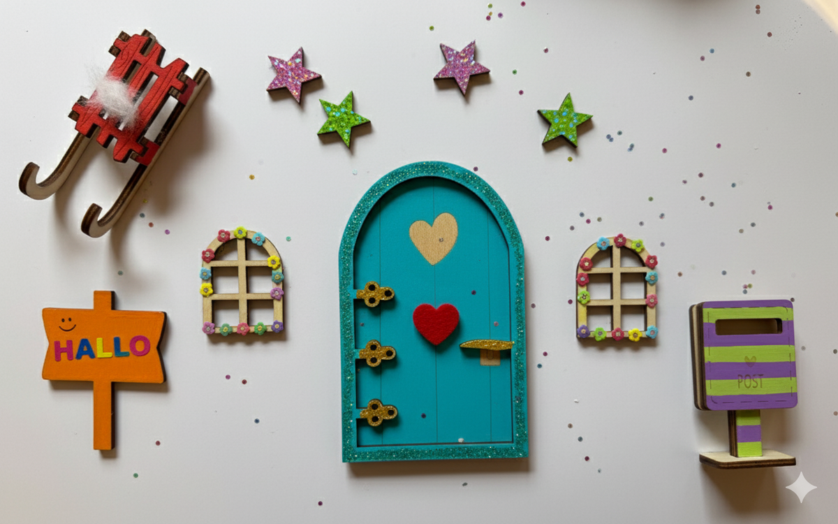 Mini Wichtel Bastel-Zubehör Set | Wichtelfreund
