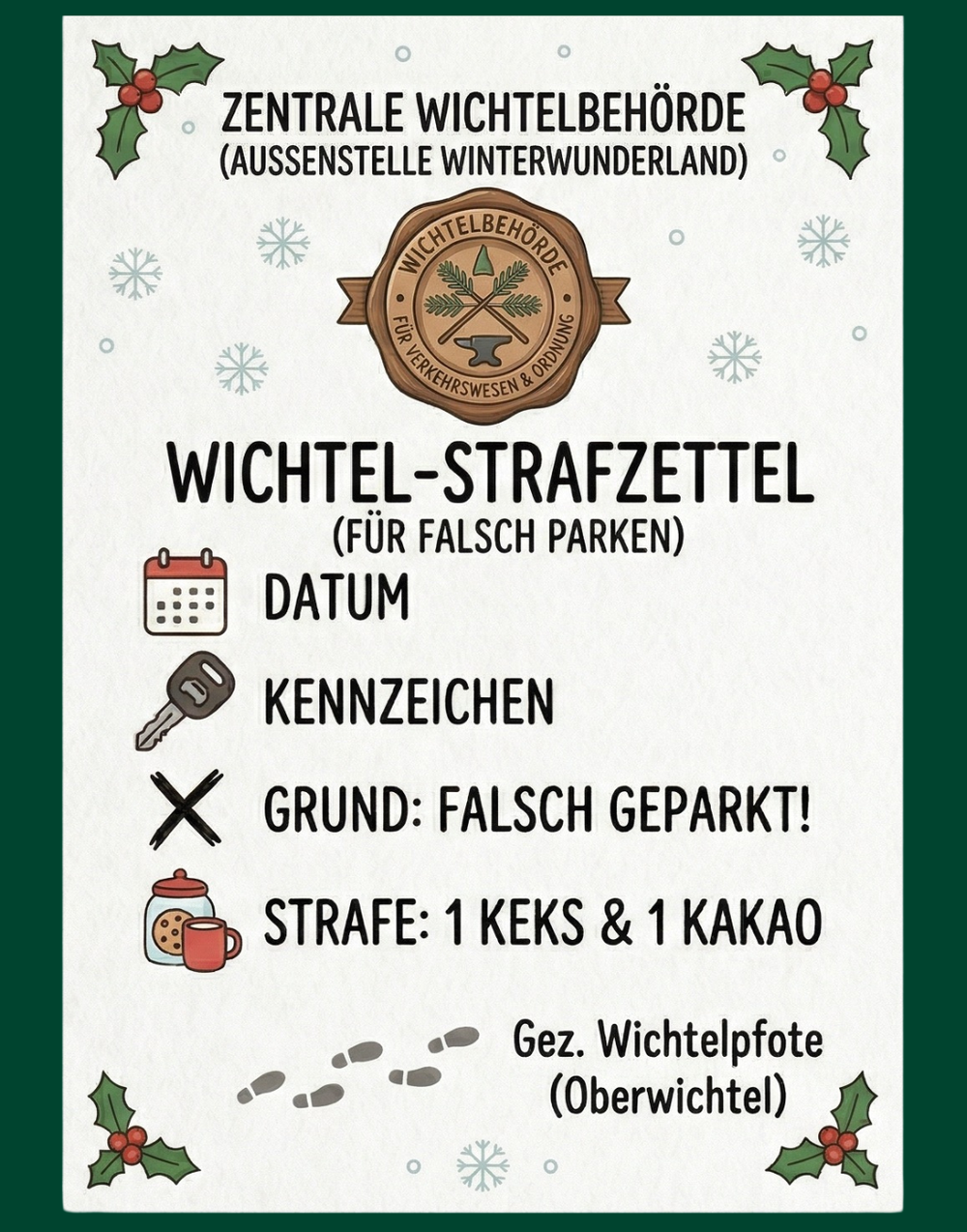 Wichtelbrief 3