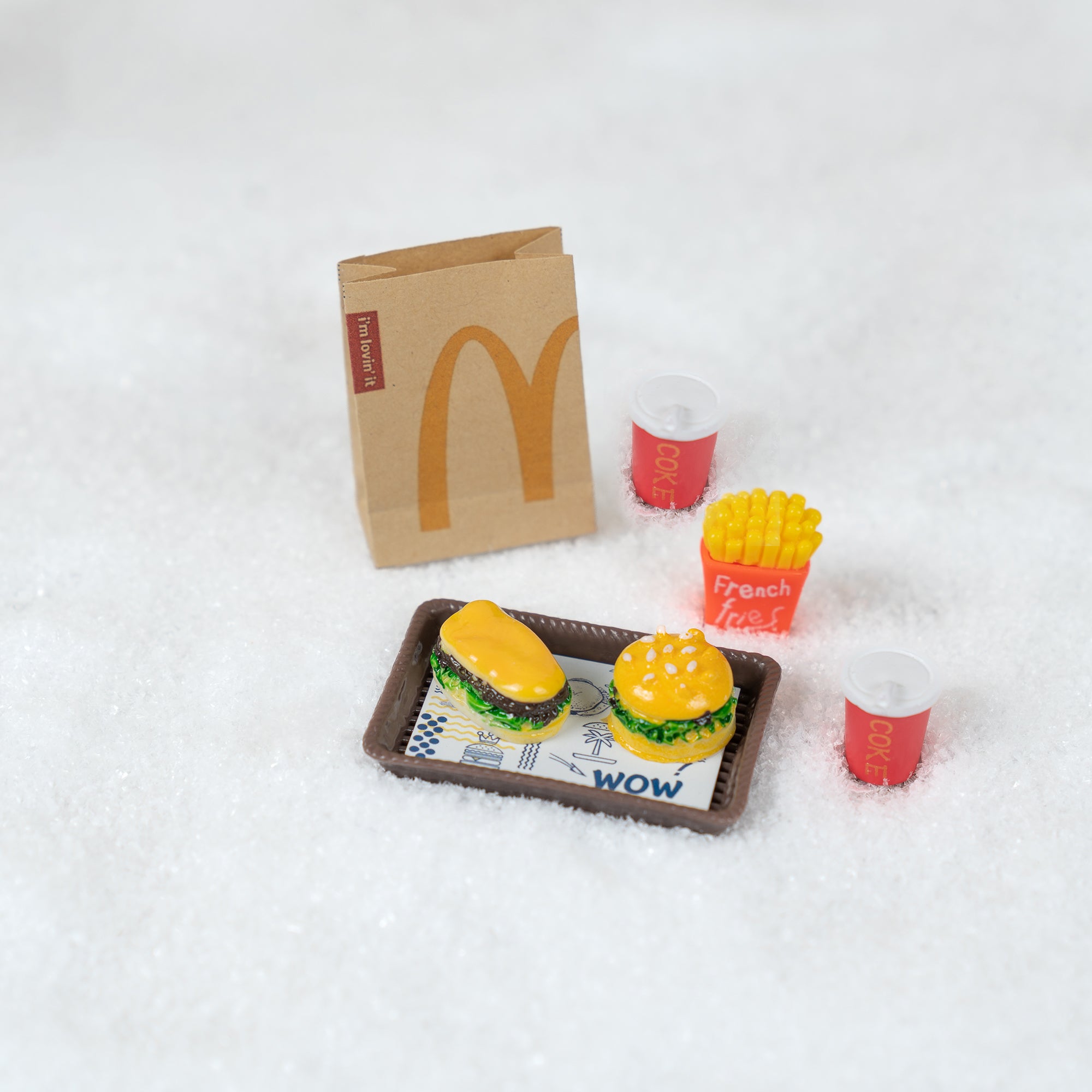 Wichtel MECCES Bestellung - Burger Set - wichtelfreund