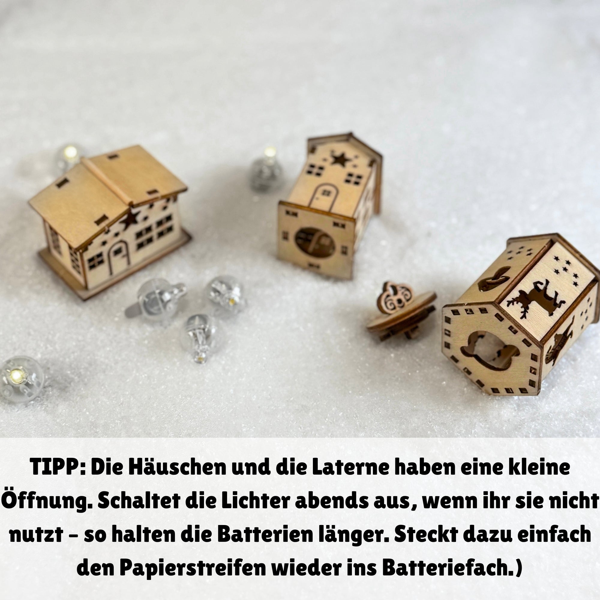 Wichtel Lichthäuser-Set „Winterzauber“ - wichtelfreund