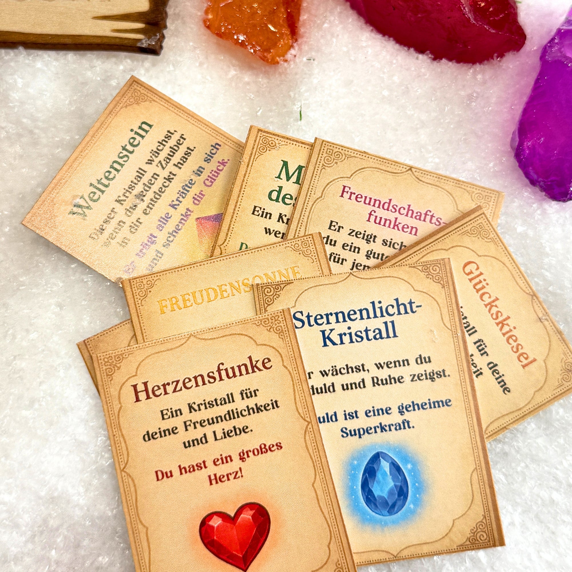 Wichtel Kristallzucht – Magische Kristalle im Moosgarten - wichtelfreund