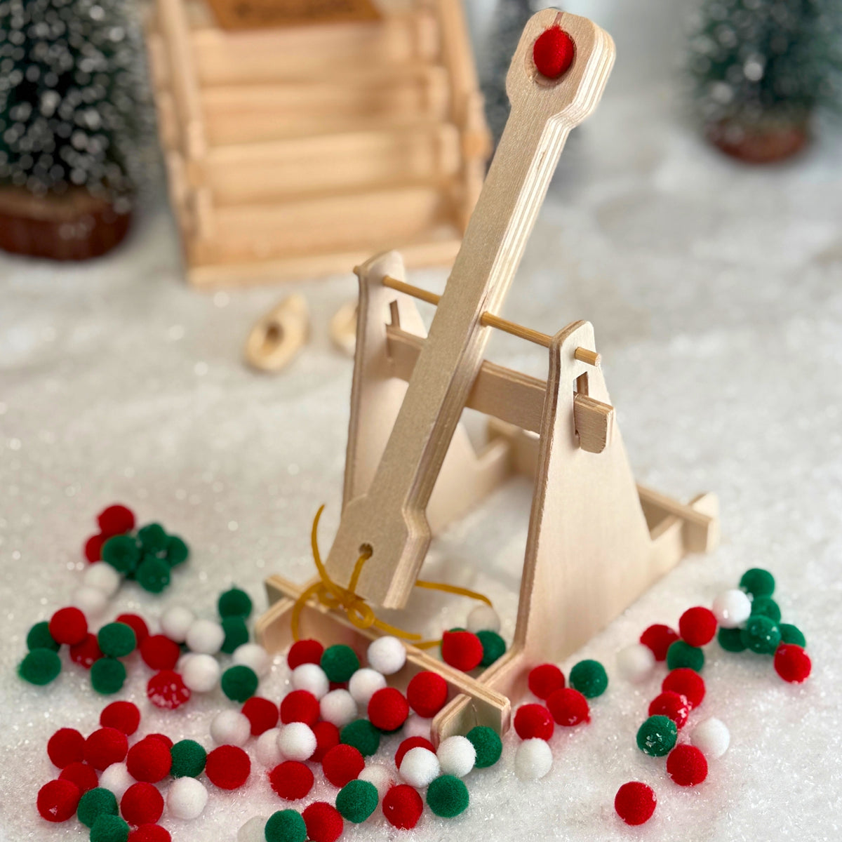 Mini Katapult Wichteltür | Wichtelfreund