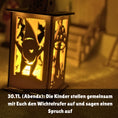 Bild in Galerie-Betrachter laden, Wichtellaterne als Wichtelrufer mit Licht
