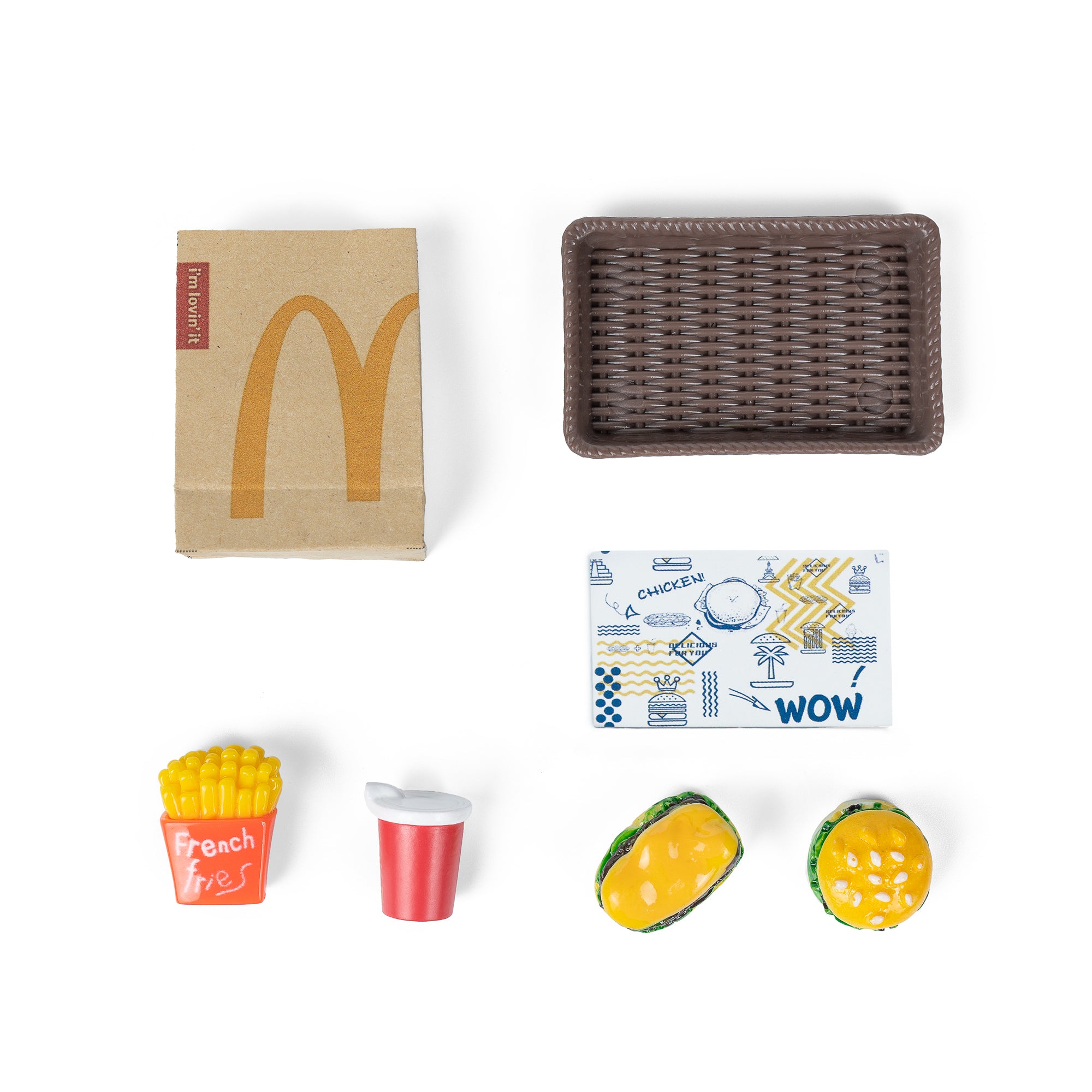Wichtel MECCES Bestellung - Burger Set - wichtelfreund