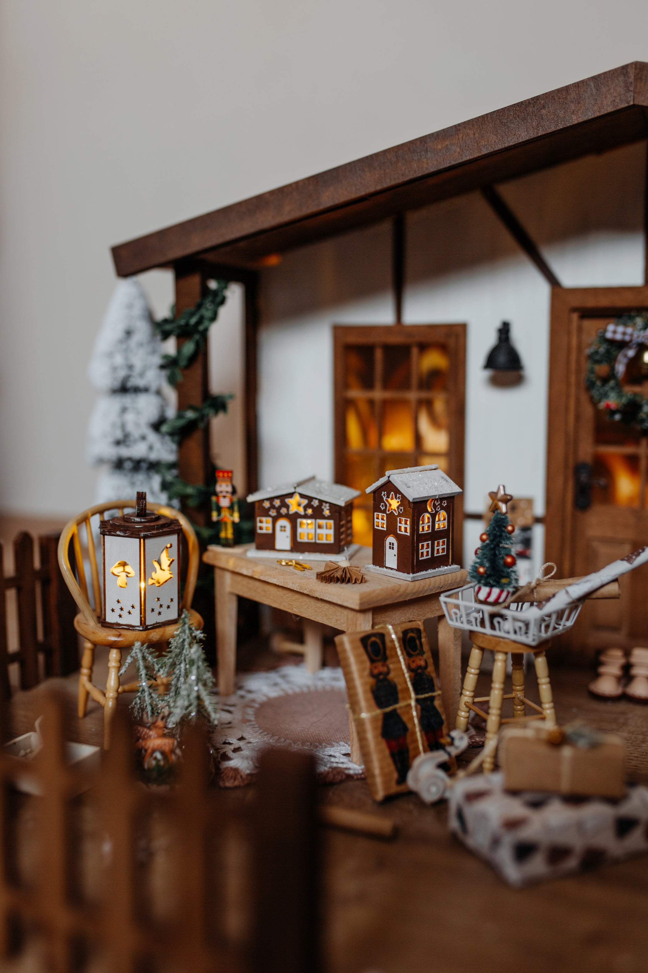 Wichtel Lichthäuser-Set „Winterzauber“