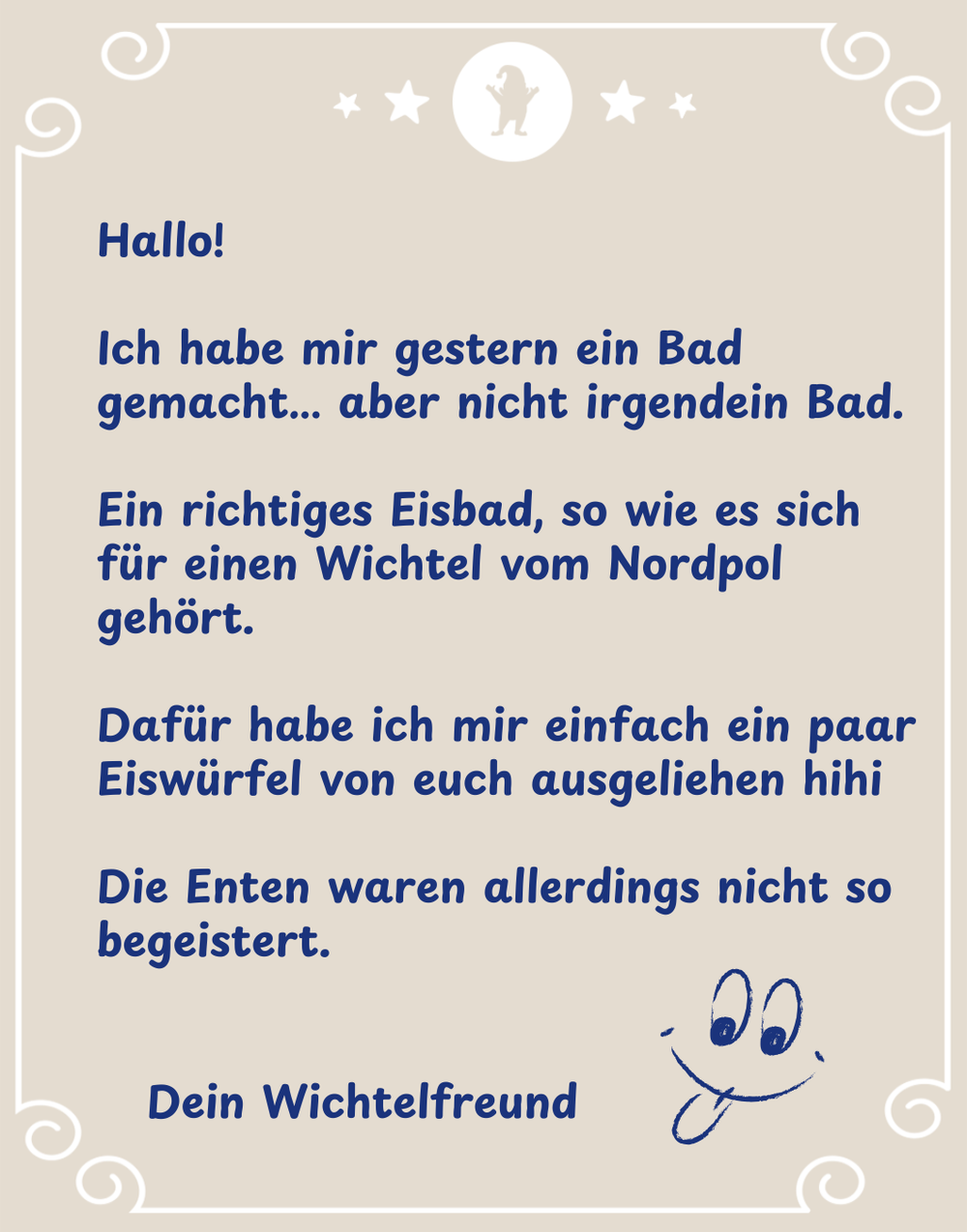 Wichtelbrief 1