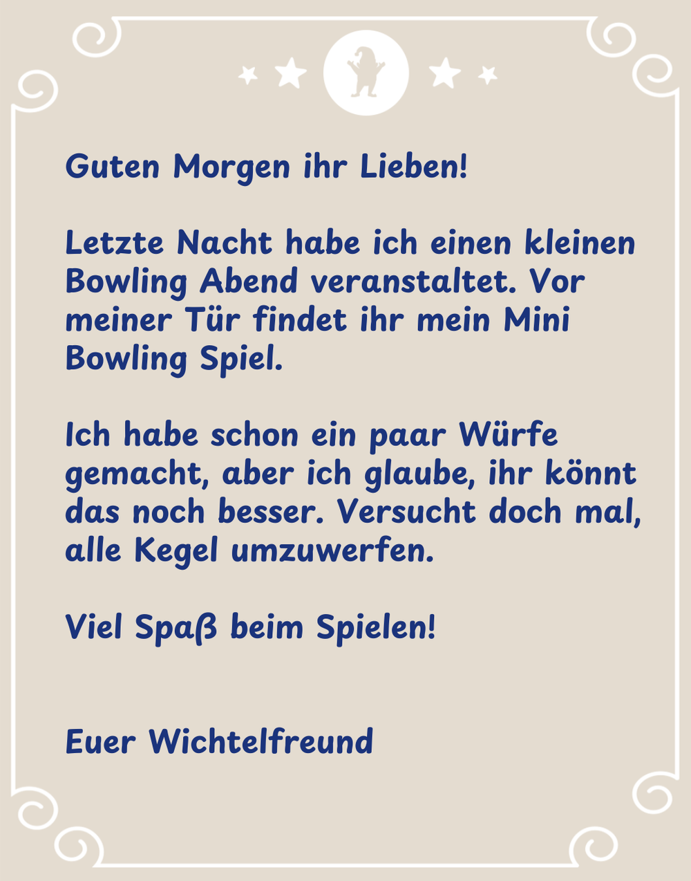 Wichtelbrief 2
