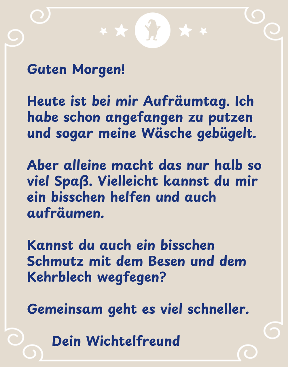 Wichtelbrief 1