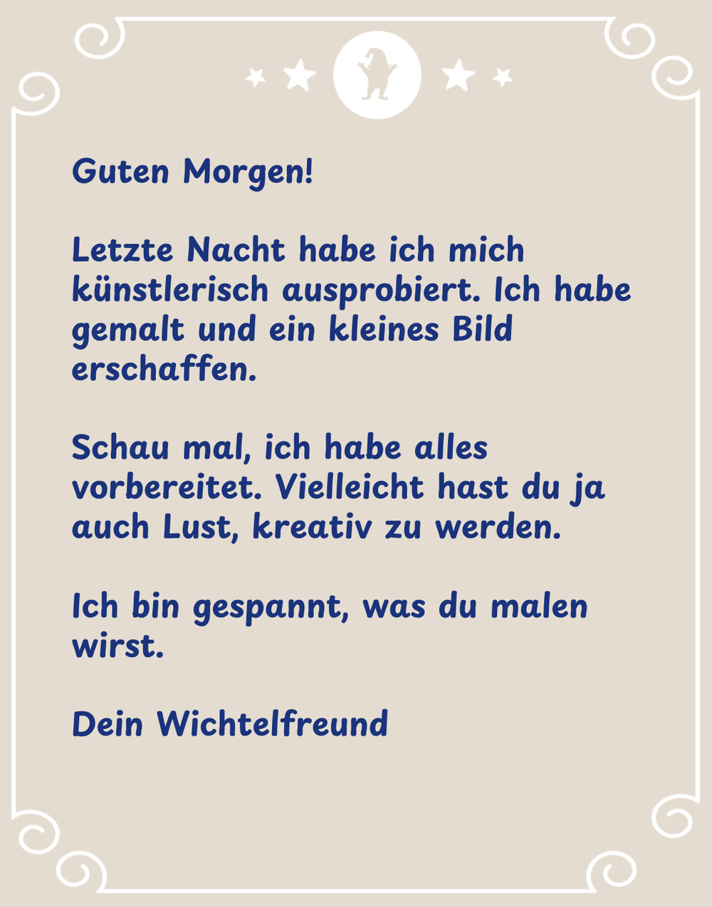 Wichtelbrief 1