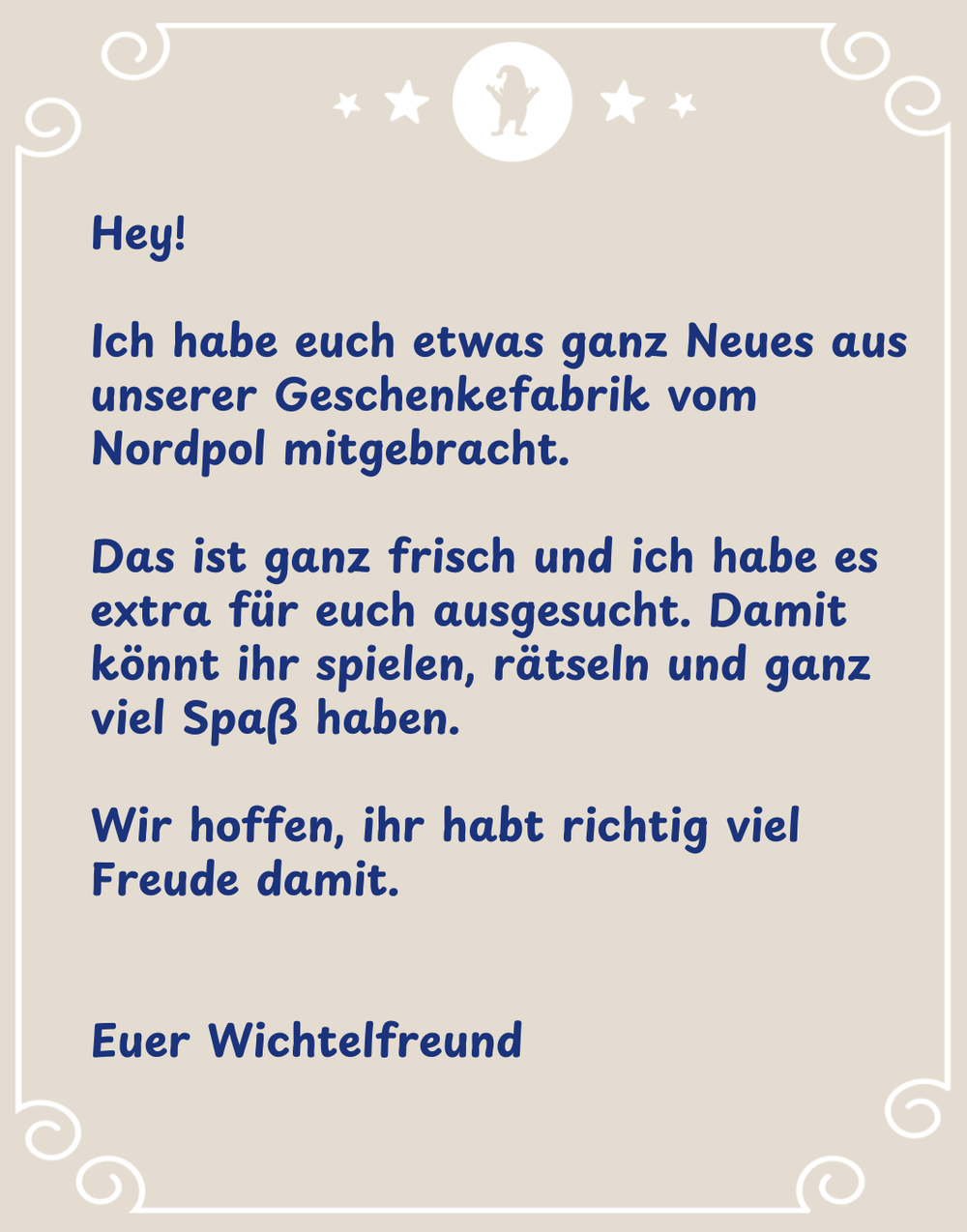 Wichtelbrief 2