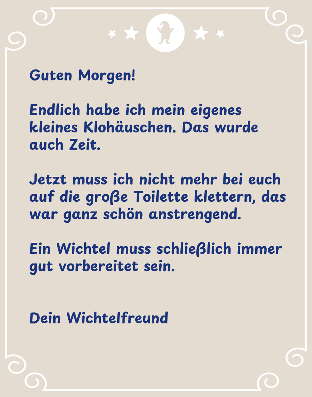 Wichtelbrief 1