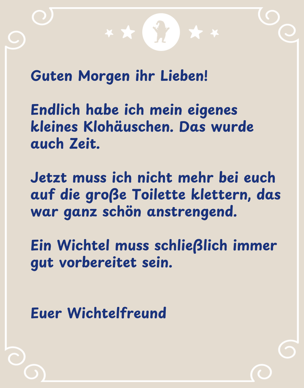 Wichtelbrief 2