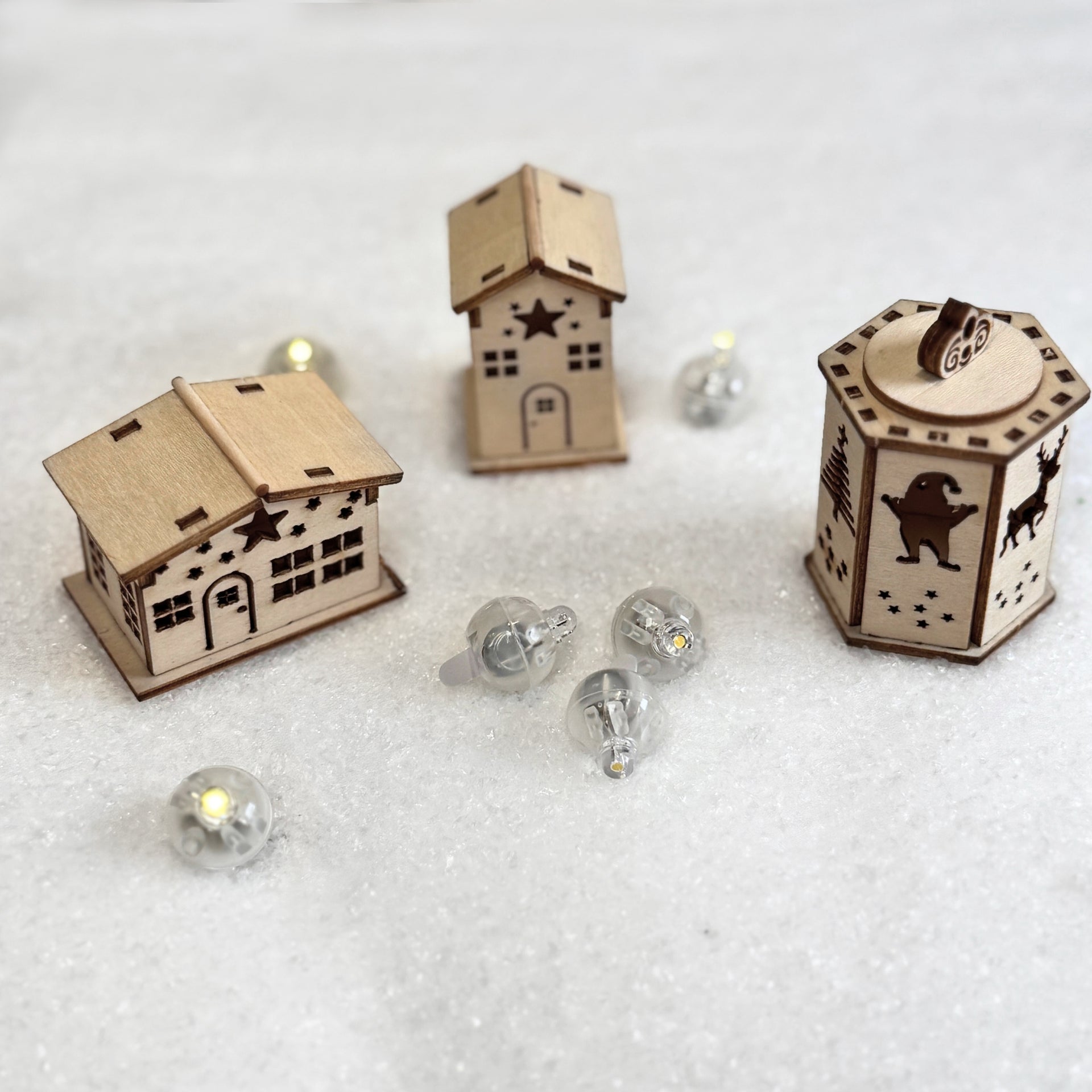 Wichtel Lichthäuser-Set „Winterzauber“ - wichtelfreund