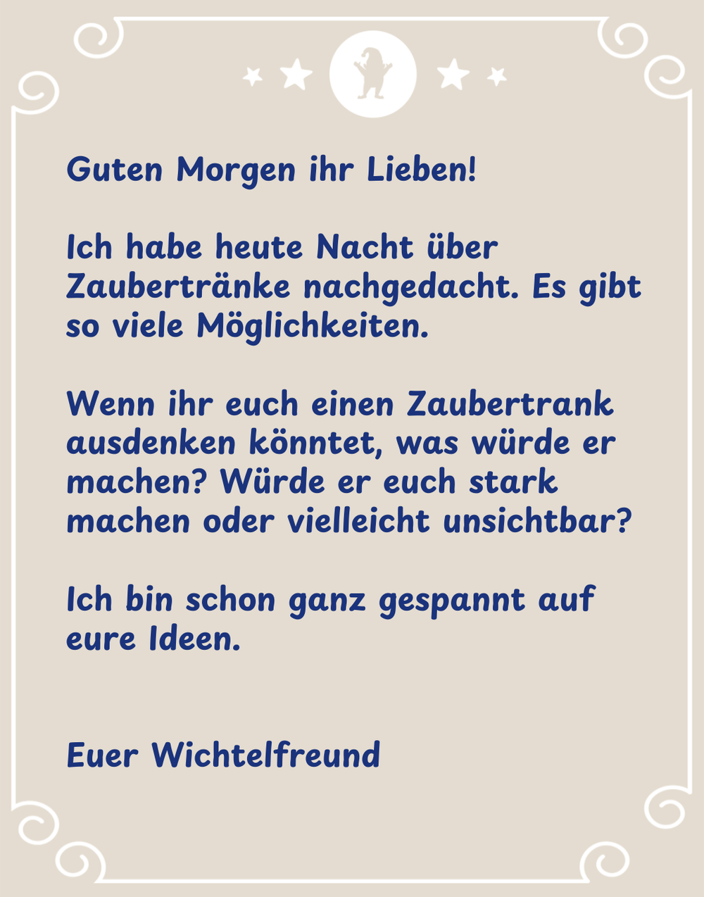 Wichtelbrief 2