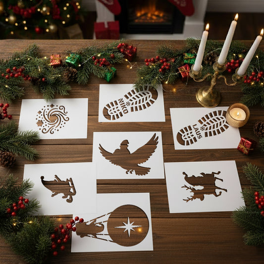 Wichtel Sprühschablonen + Holo Sticker - wichtelfreund