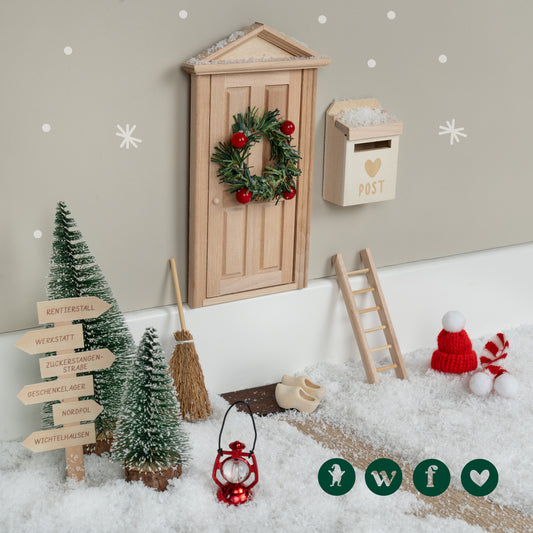 Wichteltür Set inkl. Zubehör & Baustellen DIY KIT - wichtelfreund