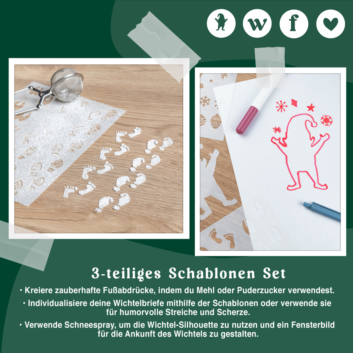 Wichteltür Zubehör & Baustellen Set | Wichtelfreund
