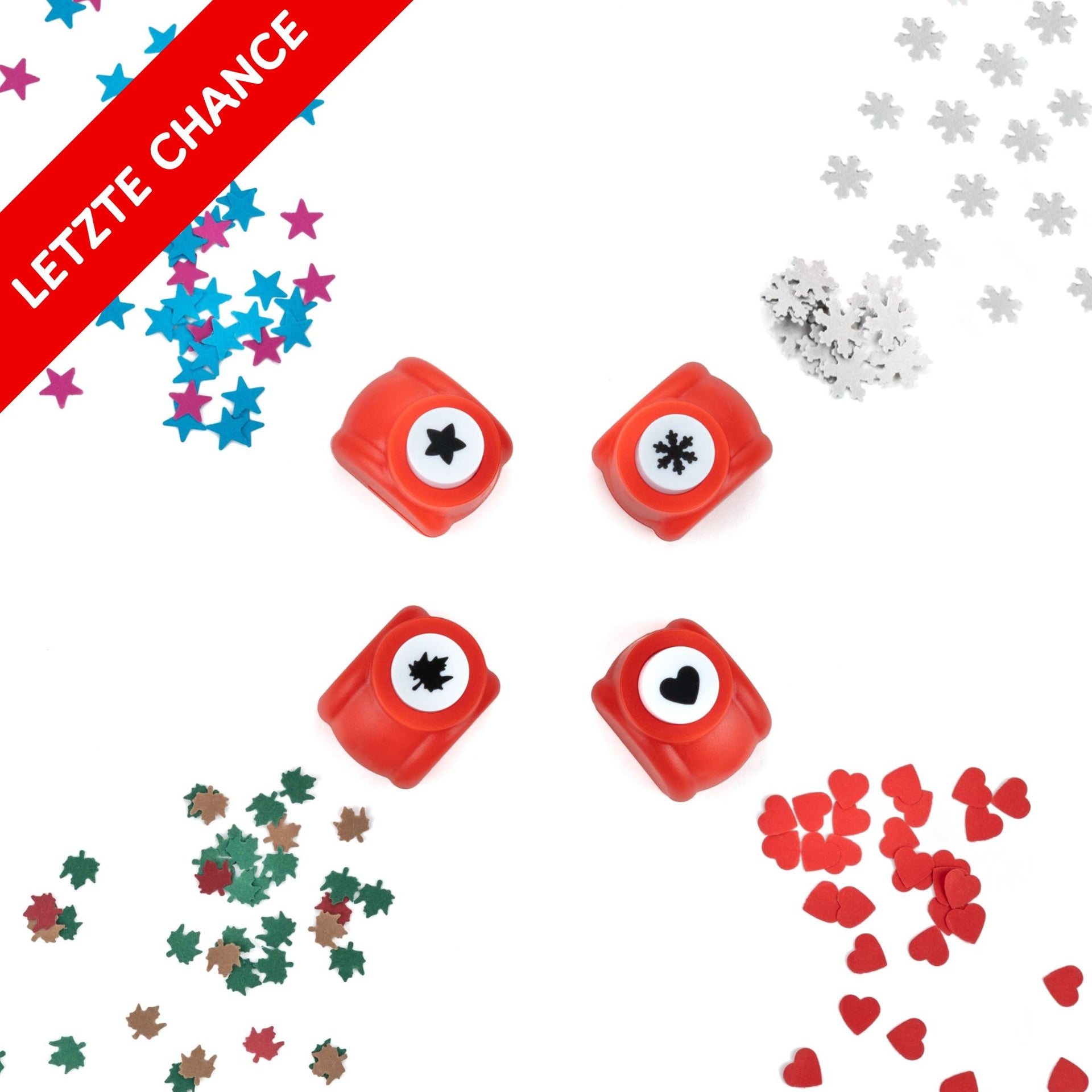 Miniature punch with Christmas motifs 