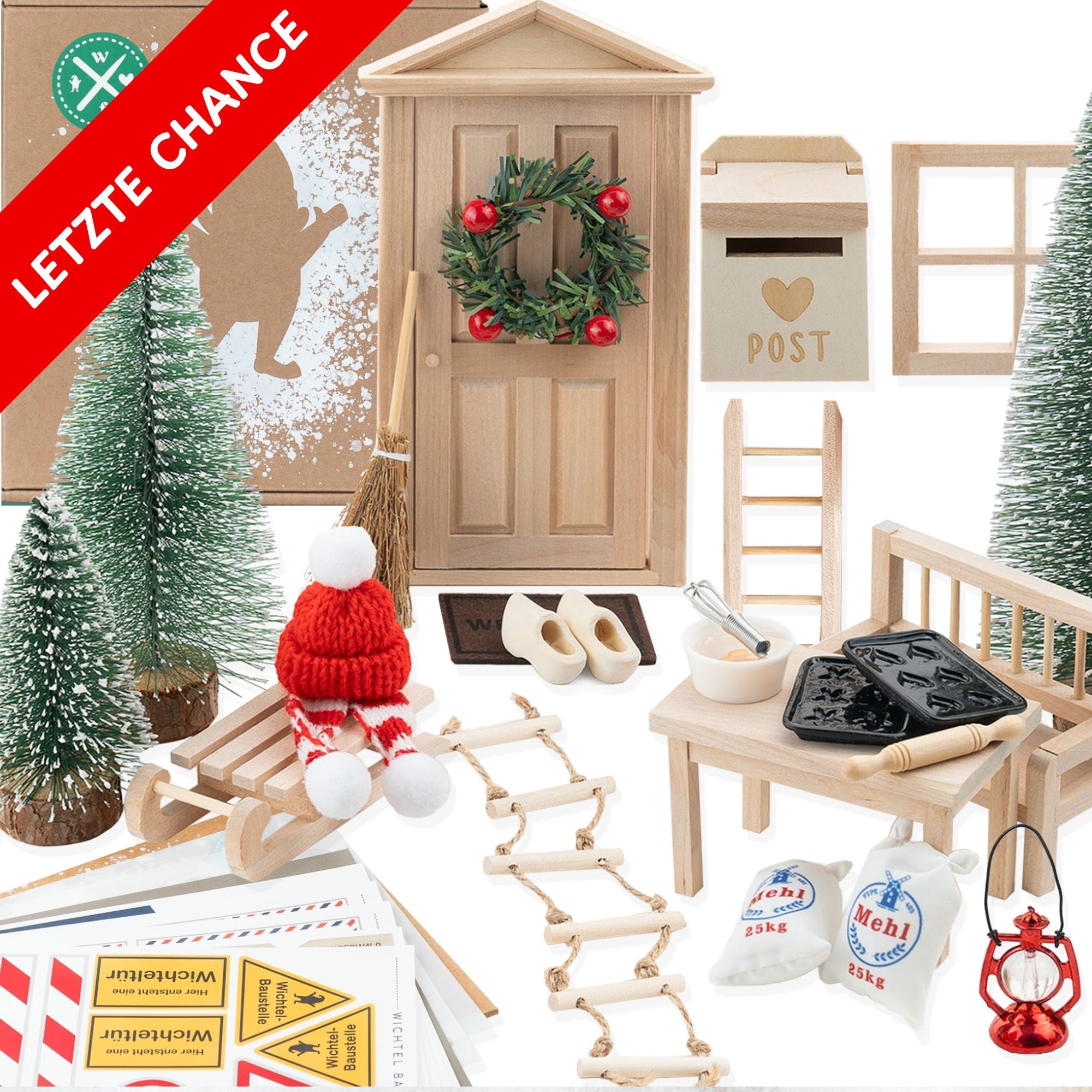 Wichteltür Premium Set - the all-round carefree package + baking set