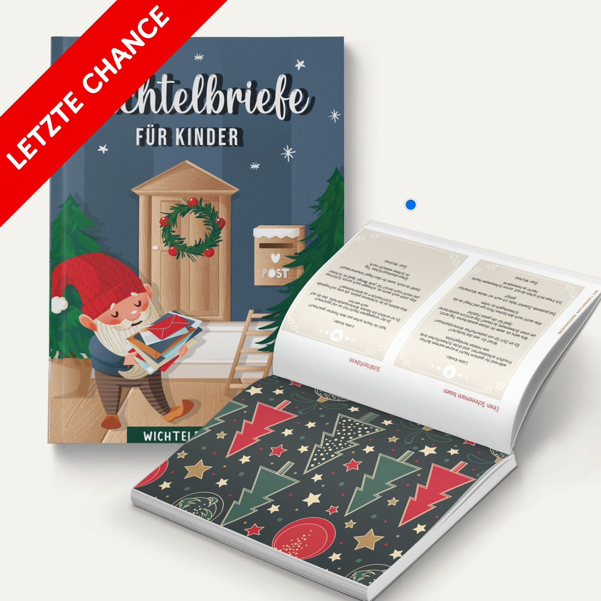 Softcover Buch: 100x Wichtelbriefe für Kinder zum Ausschneiden und Sofort verwenden