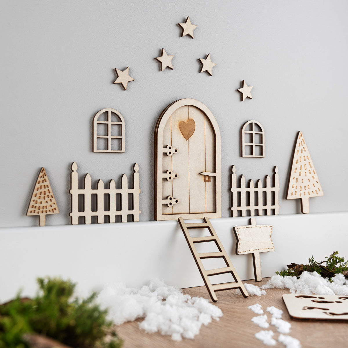 Wichteltür Bastel-Set Mini | Wichtelfreund
